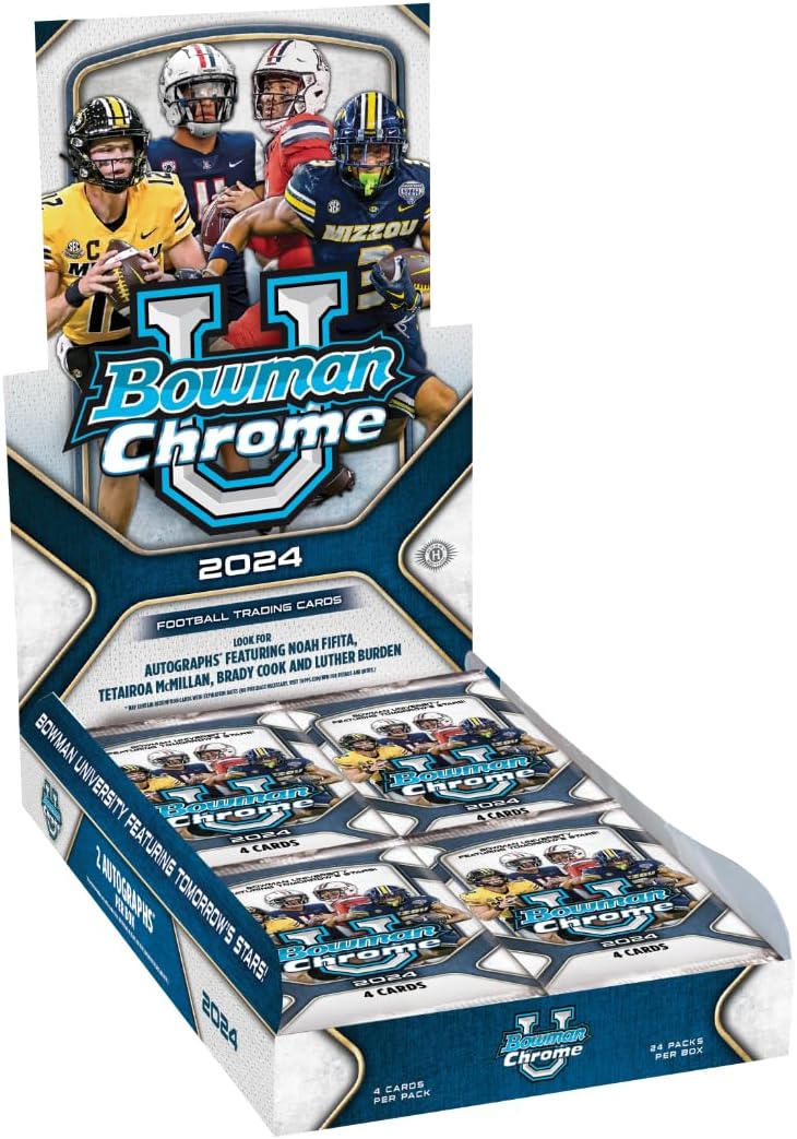 Chrome University Football Hobby Box by Topps
