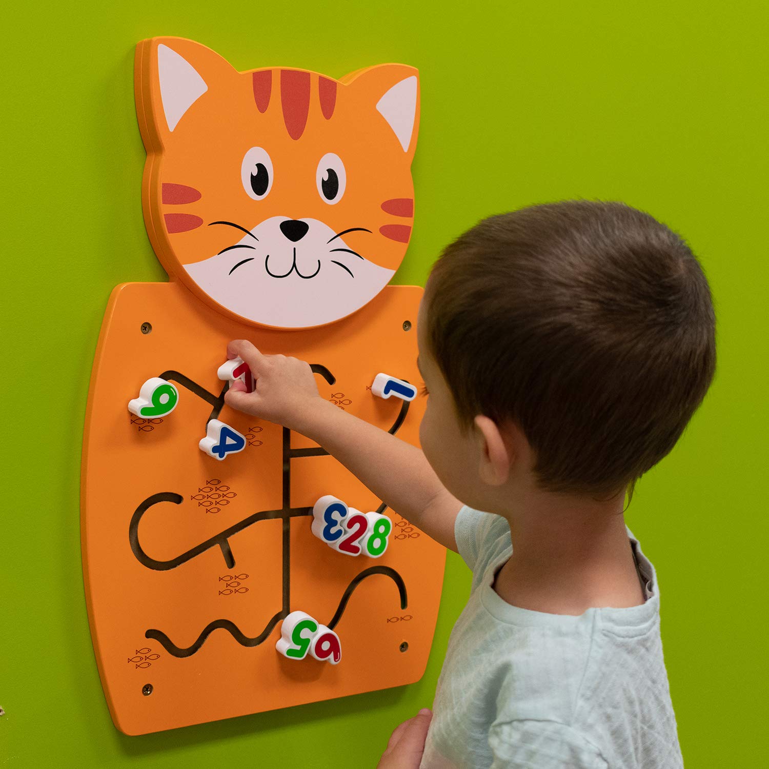 LEARNING ADVANTAGE Cat Activity Wall Panel 18m+ Toddler Activity