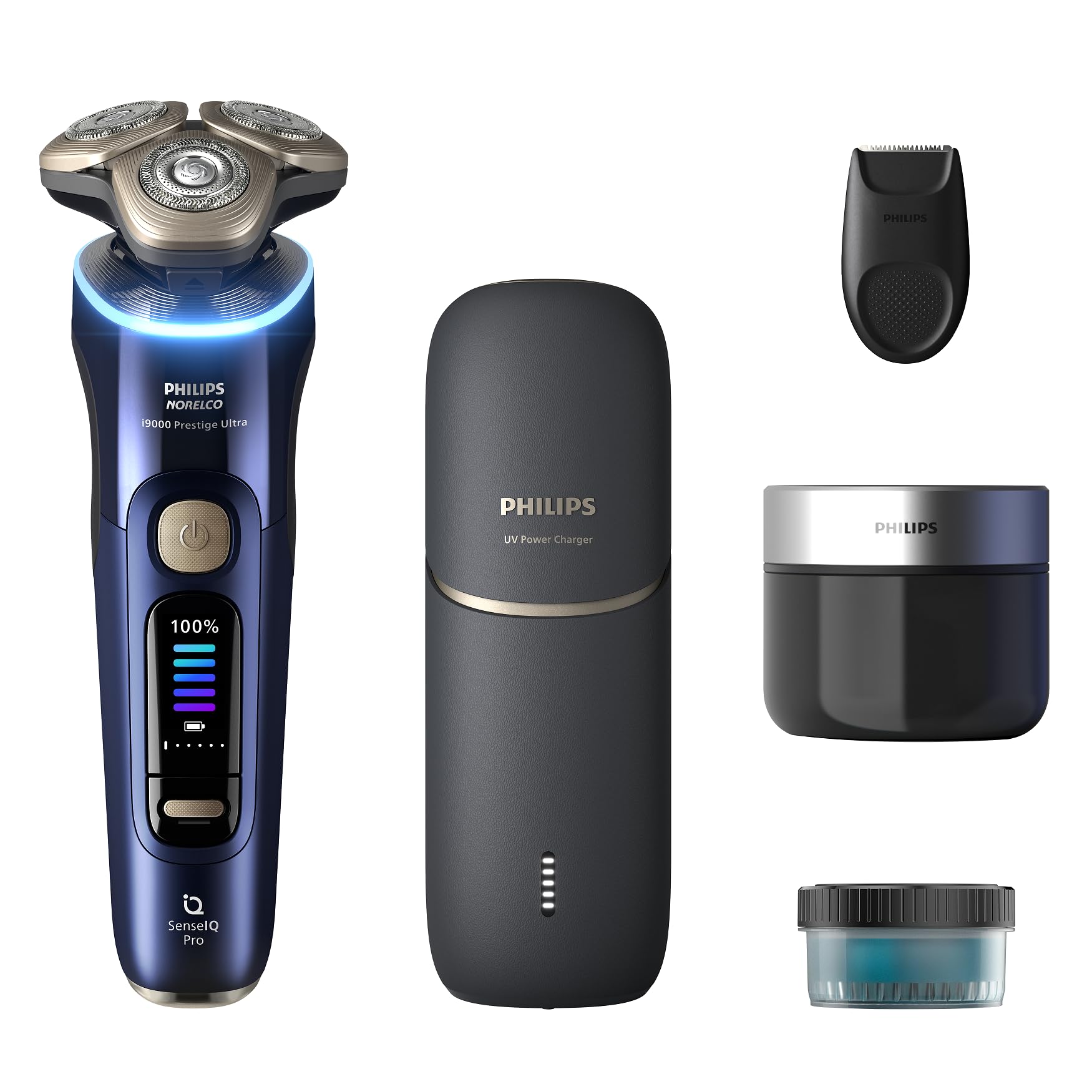 Philips Norelco i9000 Prestige Ultra UV Case | 360° Rotating