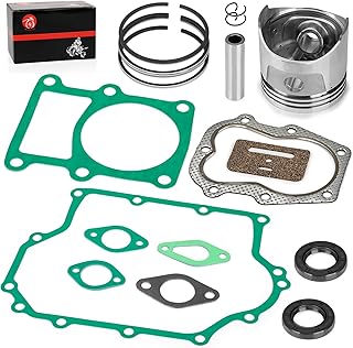 341cc Engine Rebuild Kit Piston & Ring w/Gasket STD for Club Car Gas Golf Cart 1986-1991 1012515