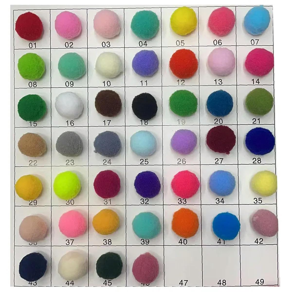SUNNYCLUE 400 pz. 20mm di Palline di Pompon Rosa per San valentinos SUNNYCLUE 400 pz. 20mm di Palline di Pompon Rosa per San valentinos