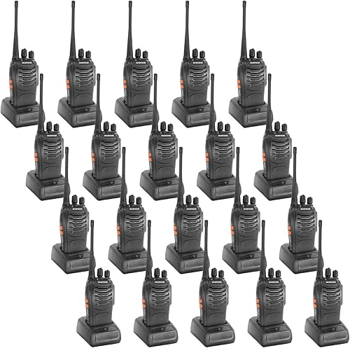 BAOFENG Radios bidireccionales BF-888S (paquete de 20)