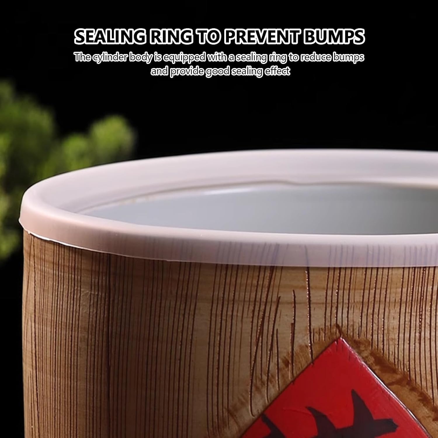 Ceramiczny pojemnik do przechowywania ryżu z pokrywką, hermetyczny kosz na ziarna, kukurydzę, pszenicę, płatki owsiane, organizację spiżarni kuchennej
