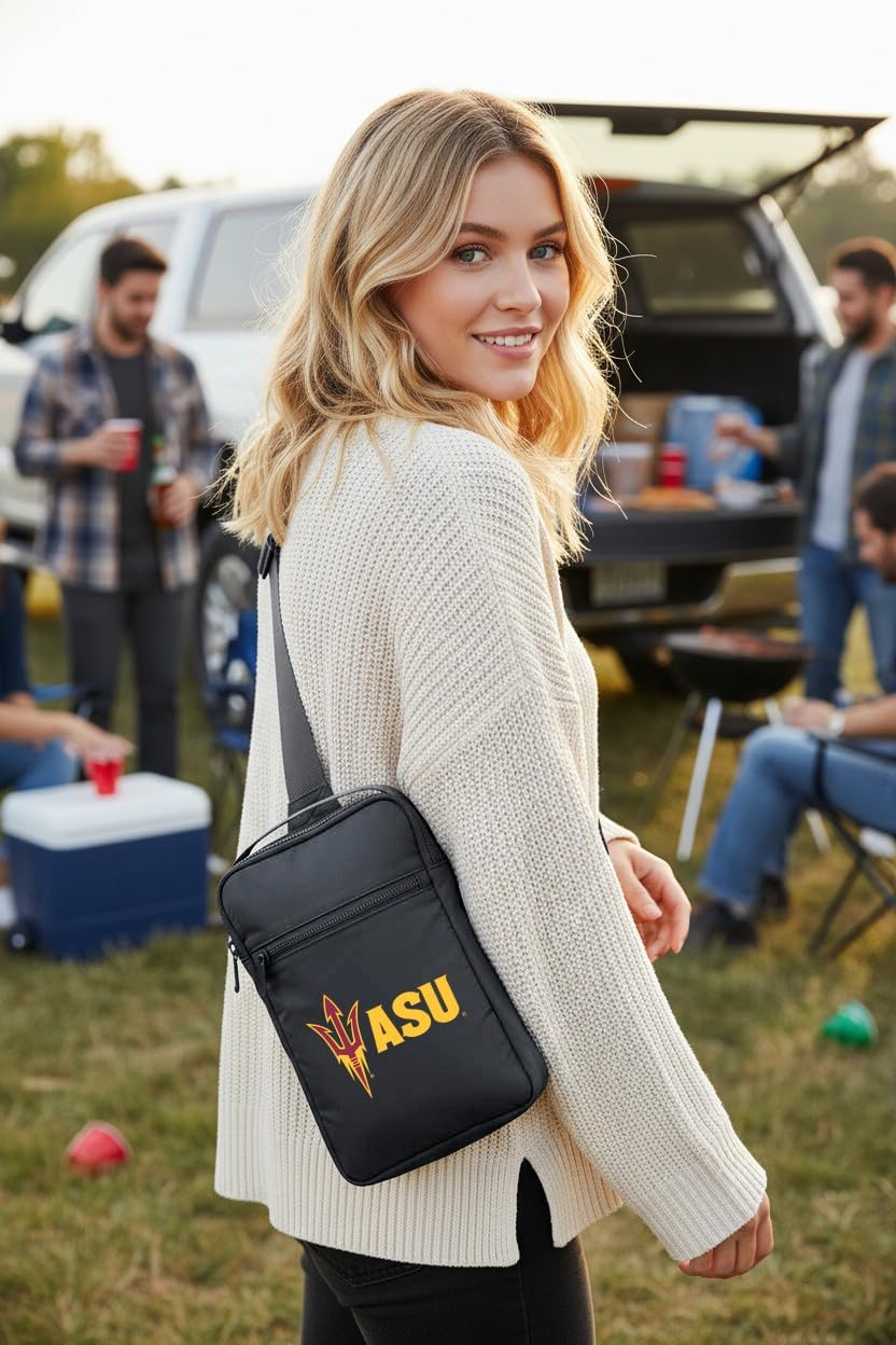 Broad Bay Arizona State Crossbody Bag - Versatile Travel, Sports, or Gameday Bag for ASU Fans and Alumni, Men or Women