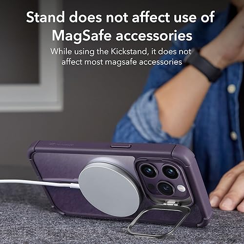 Miniatura 8 de ESR Funda para iPhone 14 Pro, carcasa de cuerpo completo a prueba de golpes compatible con MagSafe, protección de grado militar, funda magnética