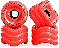 Vista 17 de Shark Wheel Ruedas de crucero Longboard de 2.835 in, fórmula ADN, juego de 4 ruedas