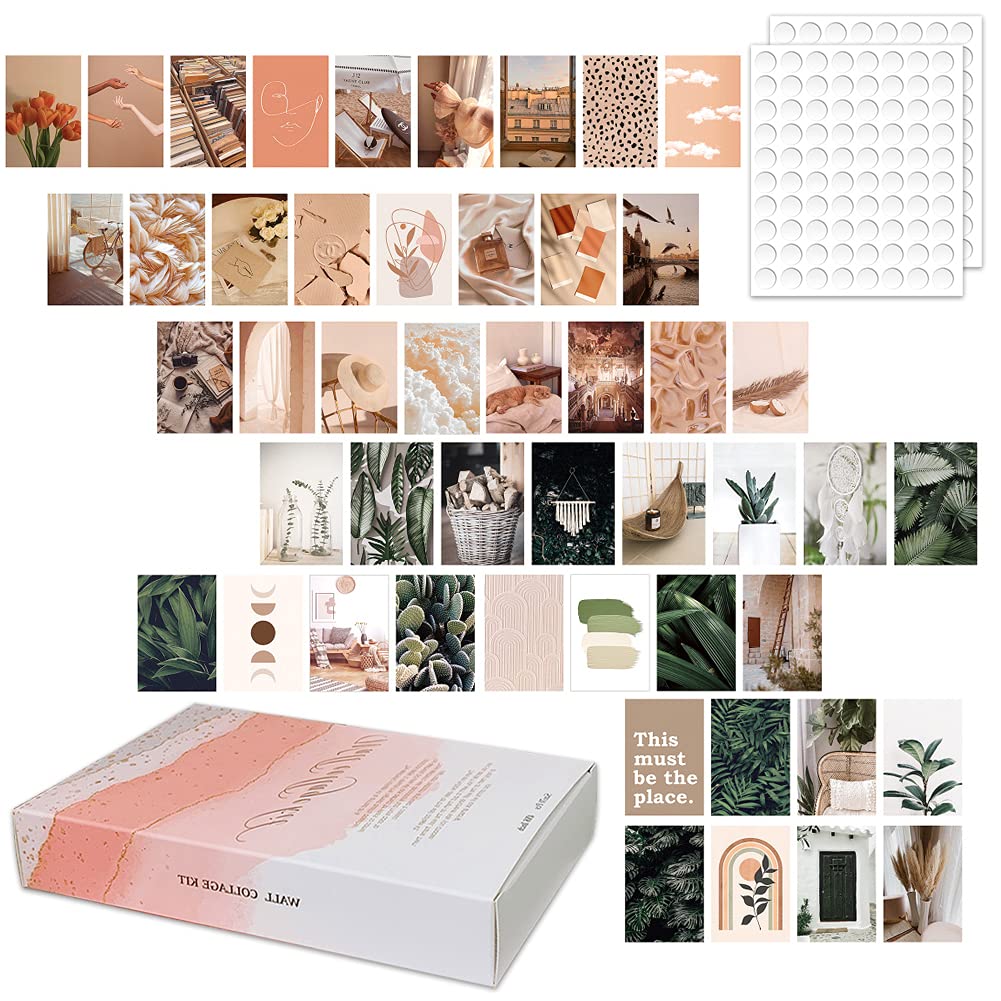 Buy Wall Collage Kit, 70 Pcs DoubleSided Photo Collage Kit for Wall