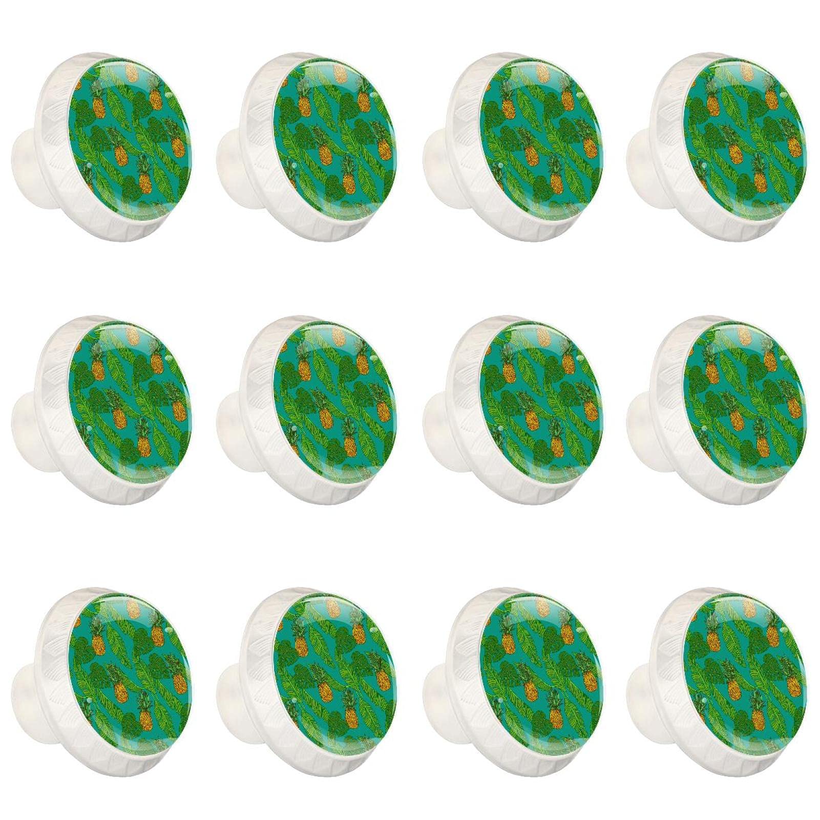 Boutons décoratifs ronds pour rafraîchir une commode de chambre au style exotique