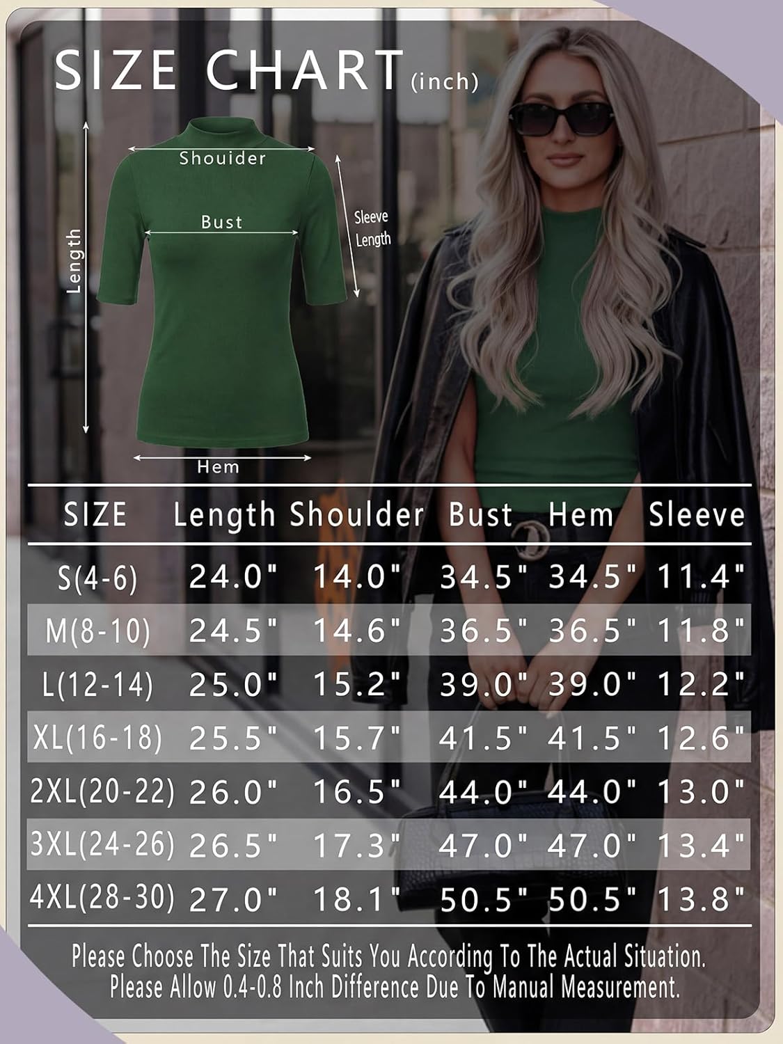 PrinStory Womens Tops Summer Short Sleeve Shirts Business Dressy Casual Pullover Tops for Women 2025 Trendy - Image 6