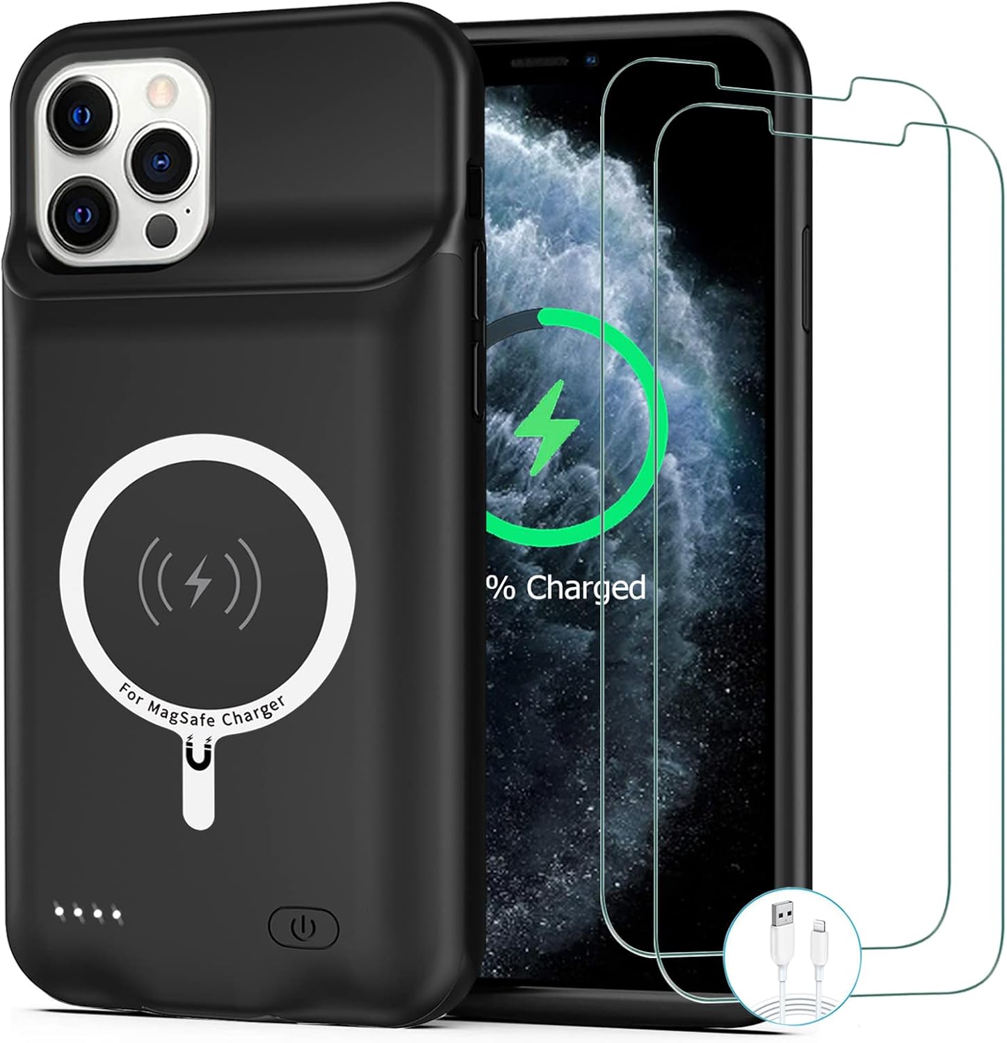 Battery Case for iPhone 11 Pro, [10000mAh] Enhanced Kuwait Ubuy - Main Image