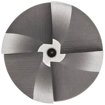YG-1 29257 5/16 HSSCo8 End Mill, 4 Flute, Corner Rounding, Uncoated Finish, 3-1/4 Length