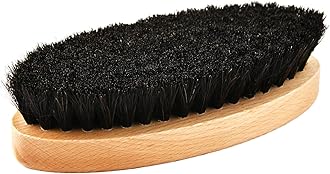 Safir Horse Hair Brush, Suitable for Polishing Leather Goods, Polisher, Hose Hair Brush, 100% Natural Horse Hair, Shoe Polishing, Bag, Care, Dust Removal, Men's