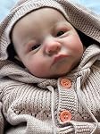 19 Inches Real Baby Size Réveillez-vous Ressemblant à la vie Reborn Baby Doll Realistic Full Body Newborn Vinyl Girl Dolls Qui semblent réels et se sentent réels
