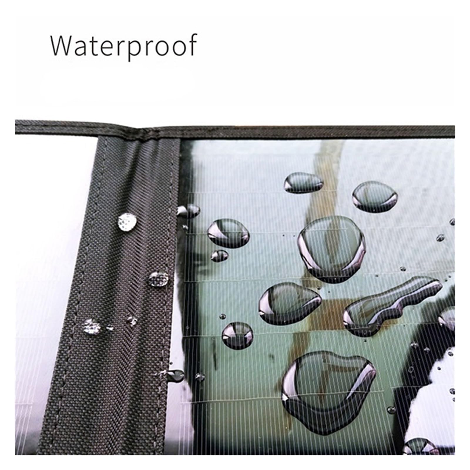 Protetor Plegable, Panel Solar De 200 Vatios, 100w, 400w, Cargador De Batería Flexible For Barco, Panel Solar, Supercondensador For Autocaravana(200W)