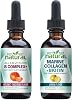 Why Not Natural Vitamin B Complex Liquid Drops and Marine Liquid Collagen for Hair, Skin and Nails