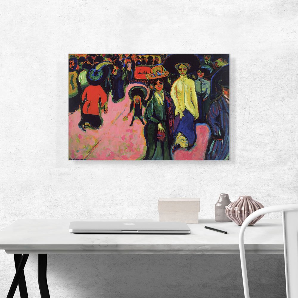Amazon.com: ARTCANVAS Street - Dresden 1919 Canvas Art Print