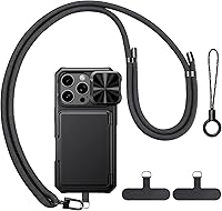 Vista 14 de Funda para iPhone 16 Pro Max con tarjetero (4-5 tarjetas), funda deslizante para cámara y protección de grado militar, a prueba de golpes, Azul