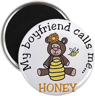 CafePress Honey Magnet 2.25" Round Magnet, Refrigerator Magnet