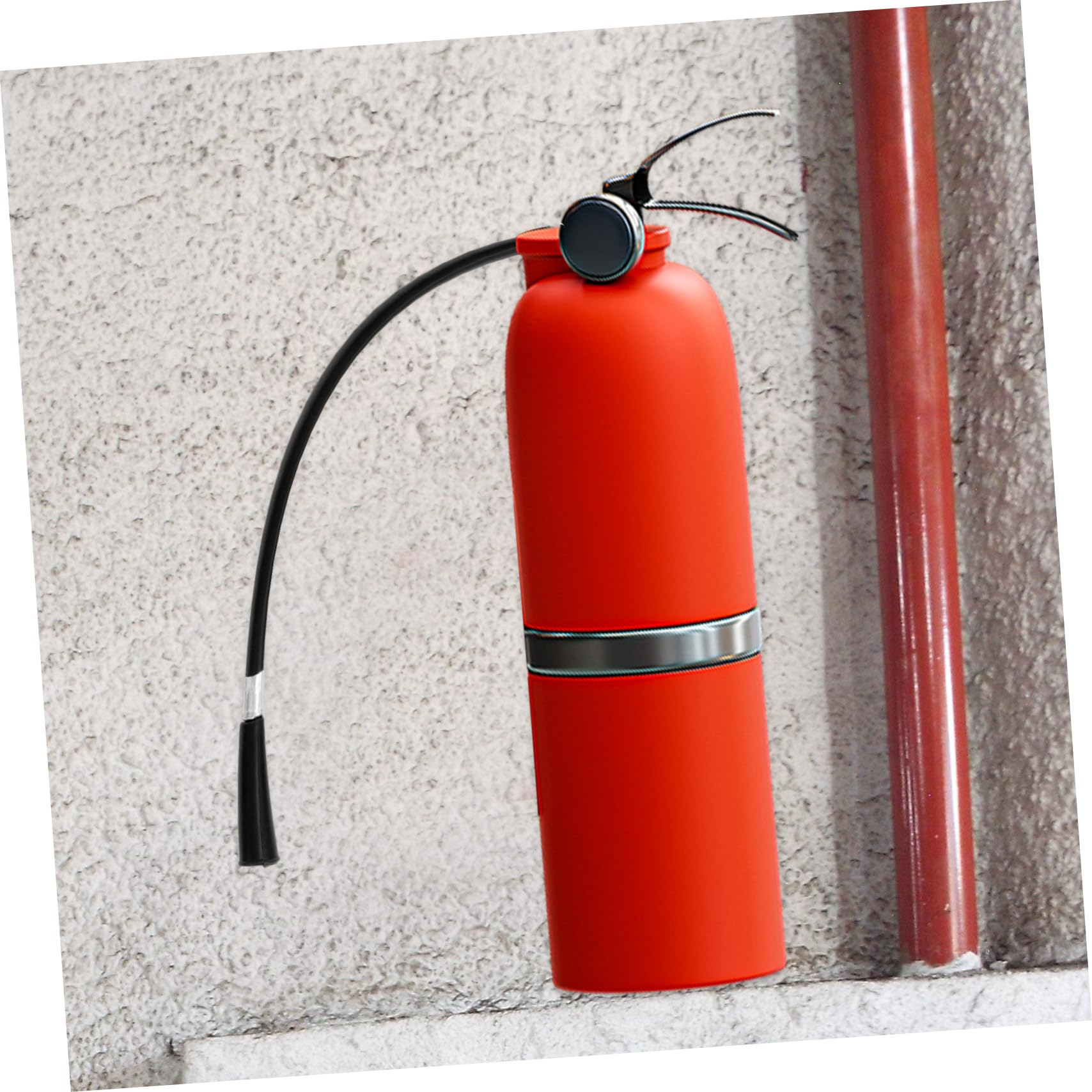 10 Stück Flexibler Feuerlöscherschlauch aus Pvc und Eisen Leichter Ersatzschlauch Passend für 4kg Feuerlöscher bei Notfallsituationen