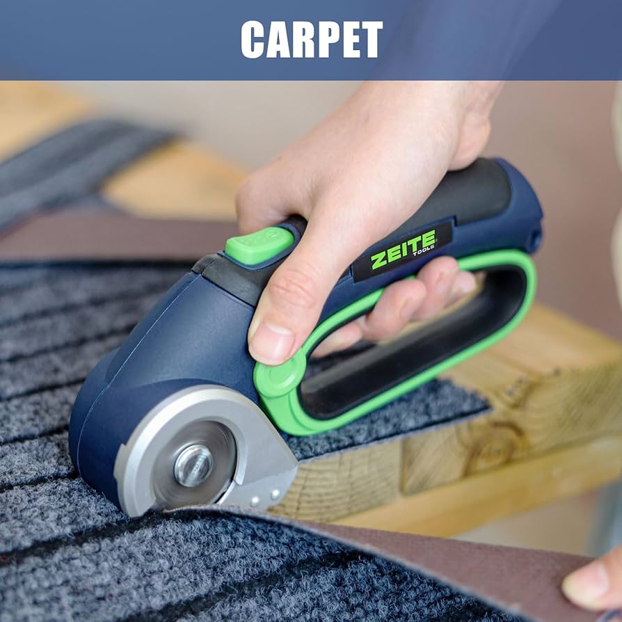 ZEITE 4V Cordless Electric Scissors with USB Charging Cable