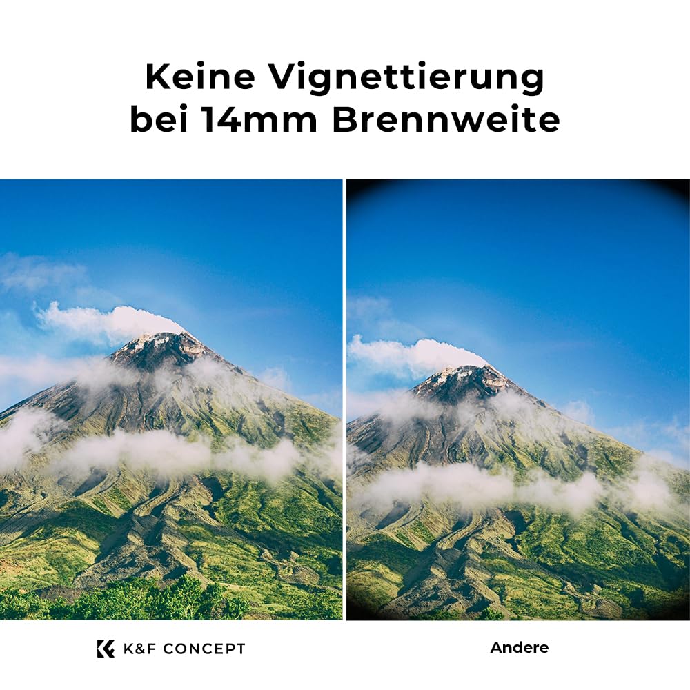 77mm UV Filter mit 2-in-1 Objektivdeckel