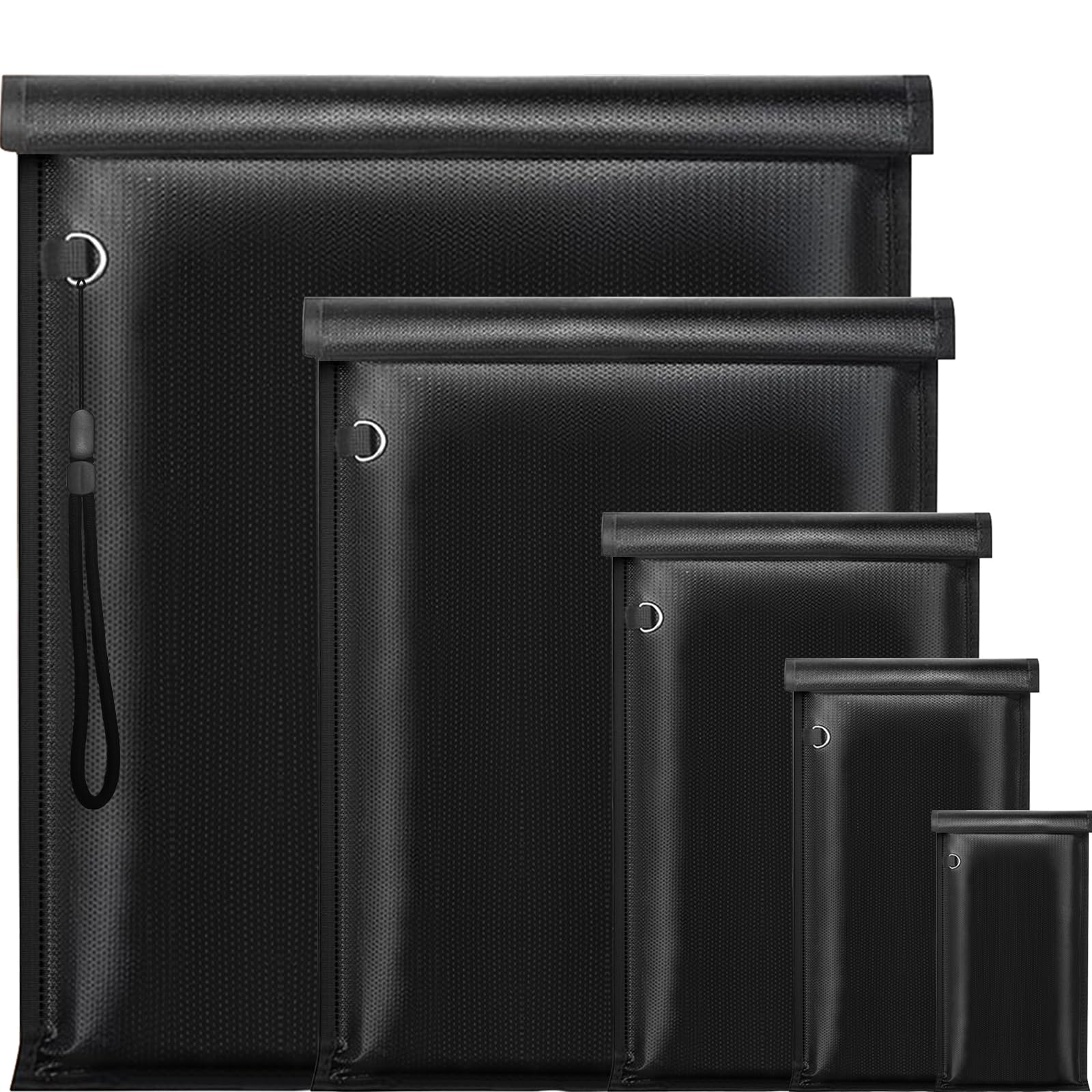 Sacs Faraday, grande cage Faraday antivol anti-suivi, sac blocage de signal RFID EMP, sacs Faraday pour protection de porte-clés pour téléphones/ordinateurs portables/tablettes/clés de