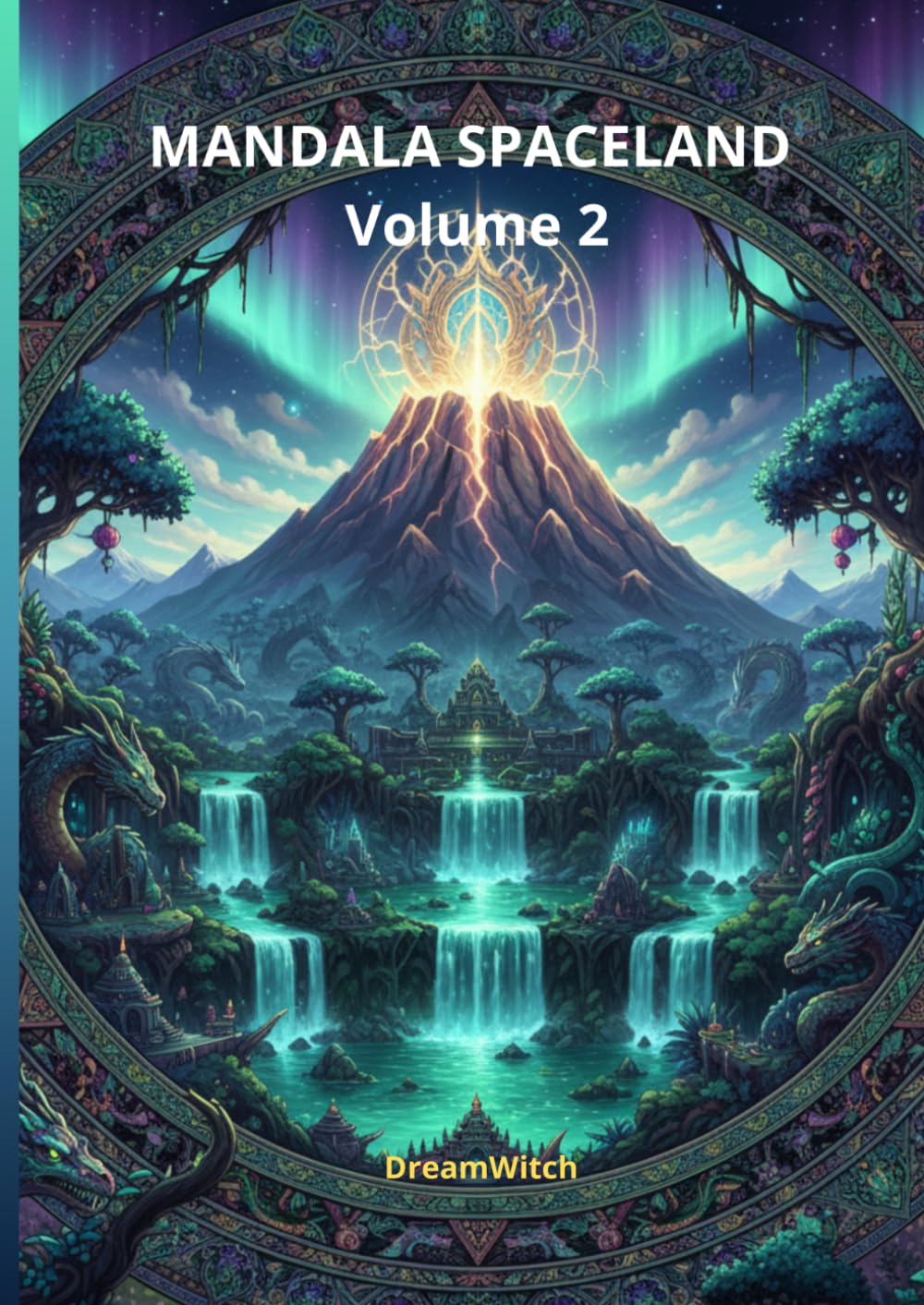 Mandala Spaceland Vol 2 - Mandalas Espace & Galaxie: plus de 30 mandalas pour adultes et adolescents - Réduction du Stress & Évasion Cosmique