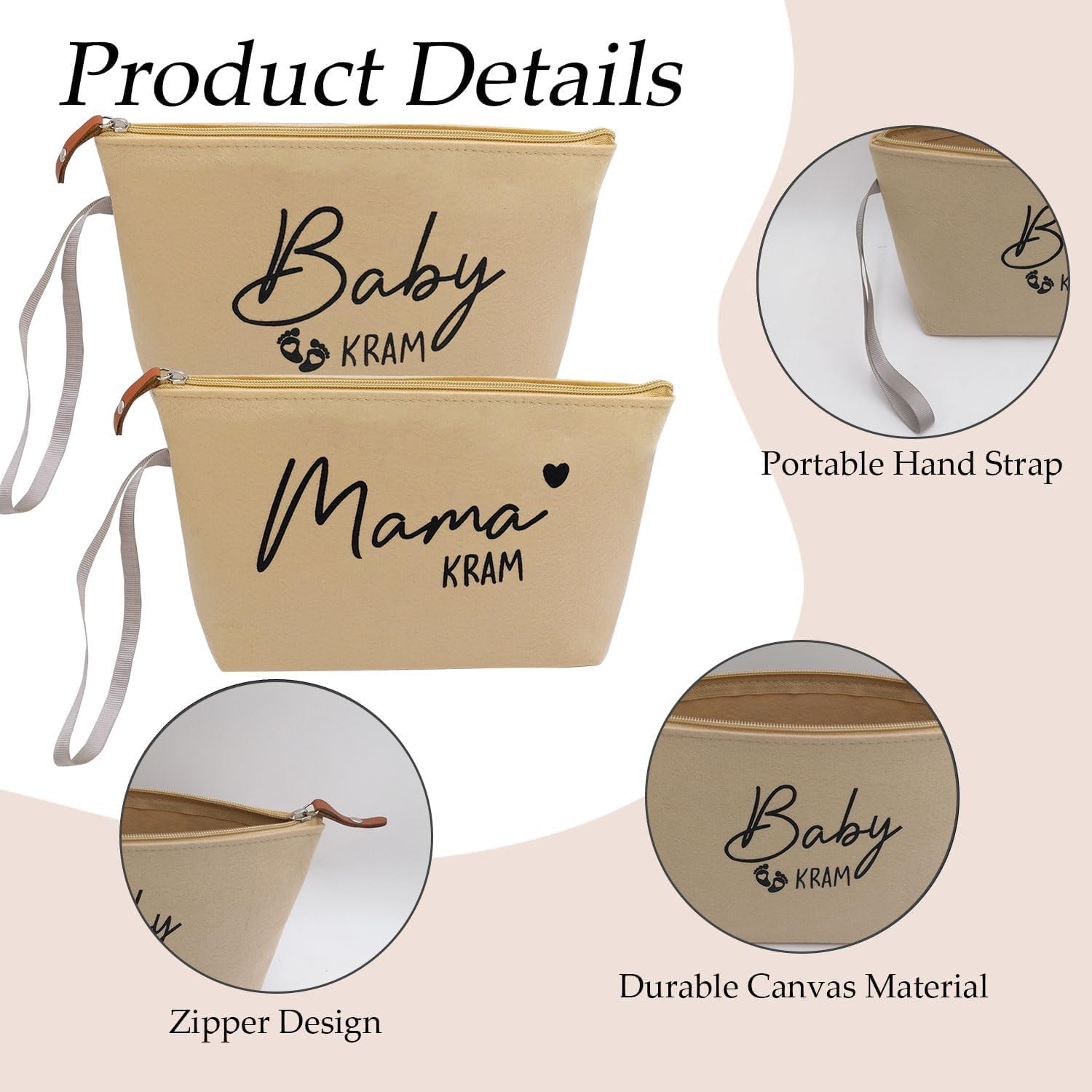 Kozmetikai táska használatban