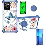 HMD Vibe Case Compatible for Nokia HMD Vibe Phone Case N159V TA-1590 Cover [with Tempered Glass Screen Protector][Hard PC + Soft Silicone] [Luminous Effect] YGL-LHD