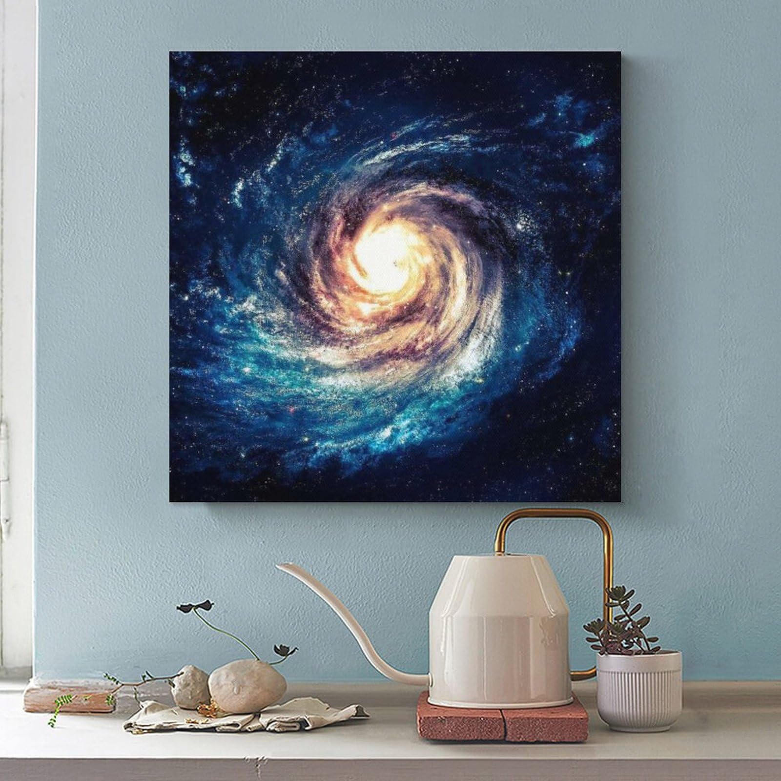 Amazon｜絵画 渦巻銀河の壁紙インテリア 絵画 未来的なスタイル