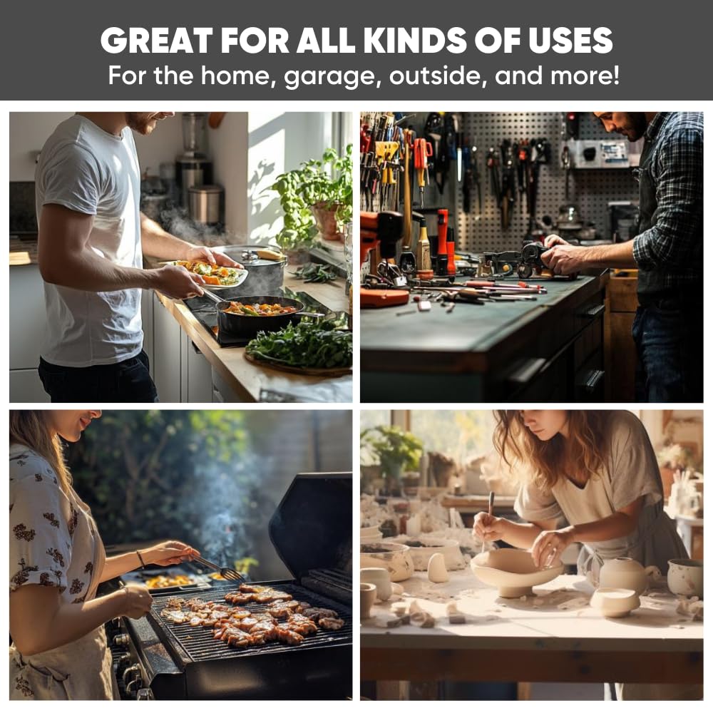 Microfiber Rags in A Box (50 Count) - Mwipes - 10" x 12" Reusable Wipes for Cleaning - Edgeless Terry Towels, Shop Rags, Wash, Dust, Disposable, House, Small Cleaning Cloths (White)