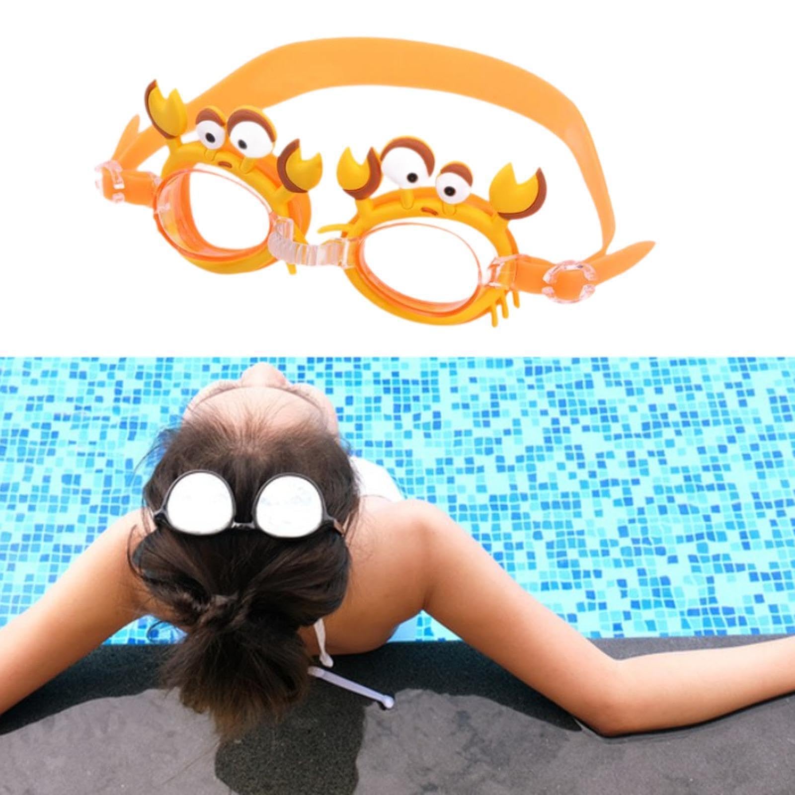 Oshhni 6X Lunettes de Natation pour Enfants, Thème Animé, Étanches, Activités Aquatiques