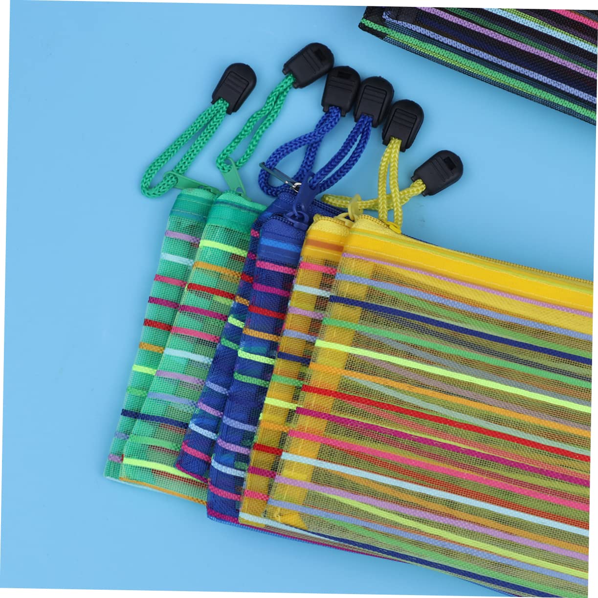 3 Set Di Astuccio Leggero Per Matite Astuccio Per Matite Astuccio Per Penne in Tela Per Ufficio Viaggi Scuola Forniture Per Uomini 12 Pezzi*3
