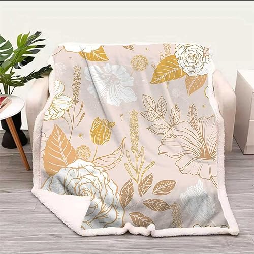 Miniatura 5 de Cactus Decor Cobijas Calientes para Invierno - Manta de franela multicolor de microfibra para sofá, cama, sofá, tamaño bebé, 39 x 59 pulgadas