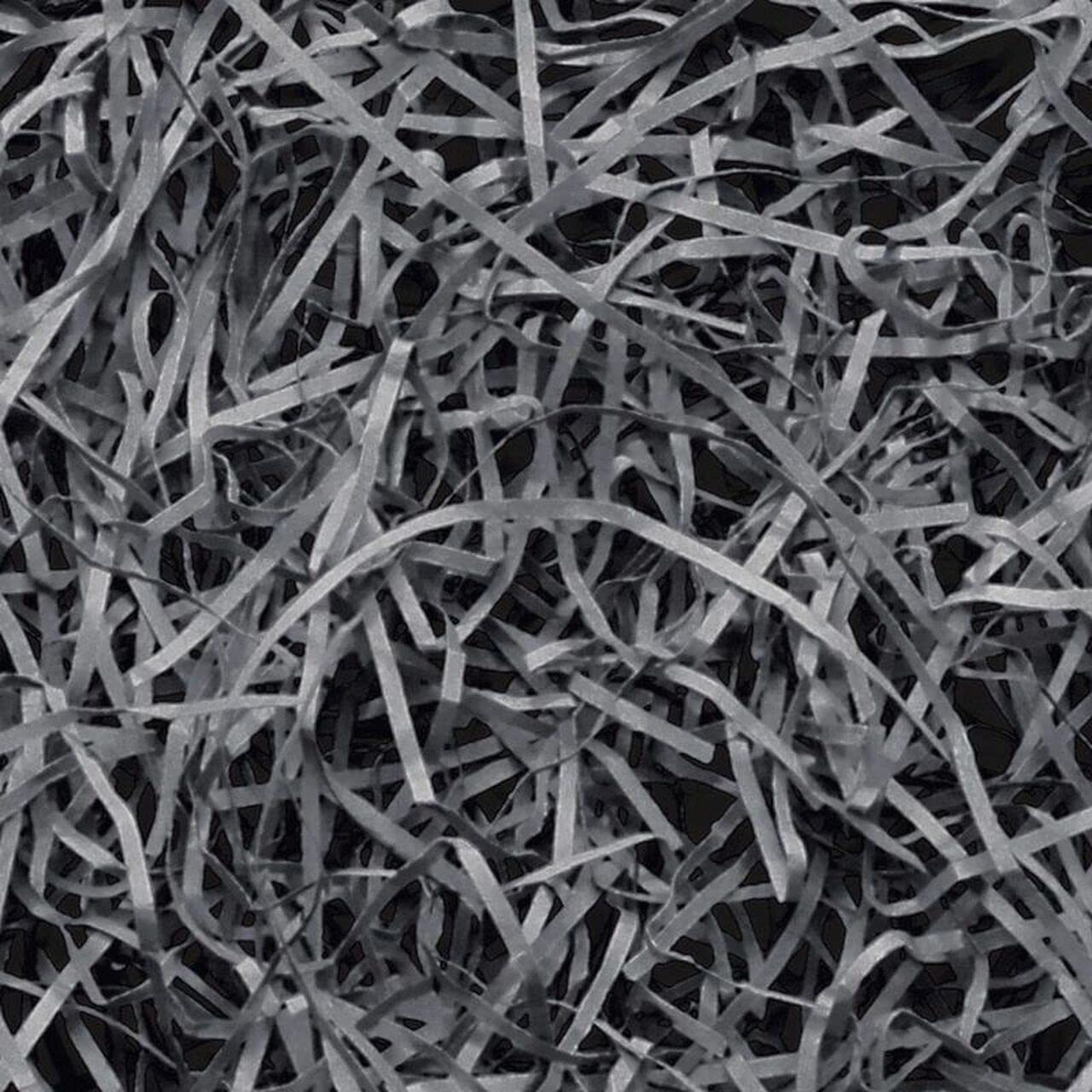 Luxury Coloured Kraft Shredded Paper-Hamper Packaging Gift Box Void Filler (Grey, 500 gram)