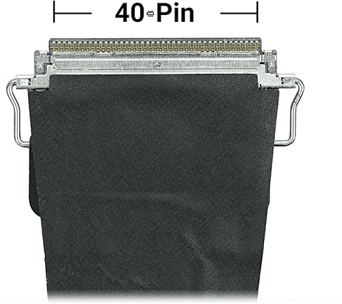Miniatura 3 de Willhom LVDS Pantalla LCD eDP Embedded Display Port Cable Non-Retina (30/40-Pin) 923-00607 Reemplazo para iMac 21.5 pulgadas A1418 Finales de 2015