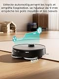 Lefant M3 Max Robot Vacuum Cleaner Washer 20,000 Pa, Multifunctional Station, Double Rotary Mop 200 RPM & 9mm Releasable, dToF Navigation, Obstacle Avoidance PSD, 220min, 5G/2.4G - 9
