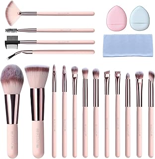 BESTOPE PRO Brochas de maquillaje, 20 piezas,...