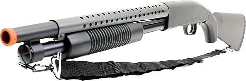 Miniatura 8 de BBTac BT-M58A - Escopeta de Airsoft de acción de bomba de alto rendimiento  Pistola táctica de Airsoft de 350 FPS  Construcción realista de tamaño