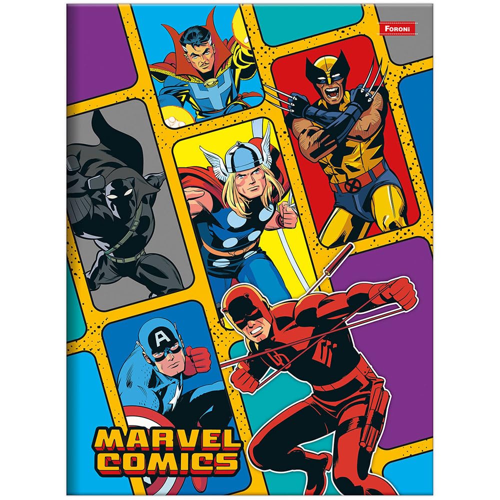 C.BROCHURAO CD.80F.PT5 MARVEL COMICS FSC | Amazon.com.br
