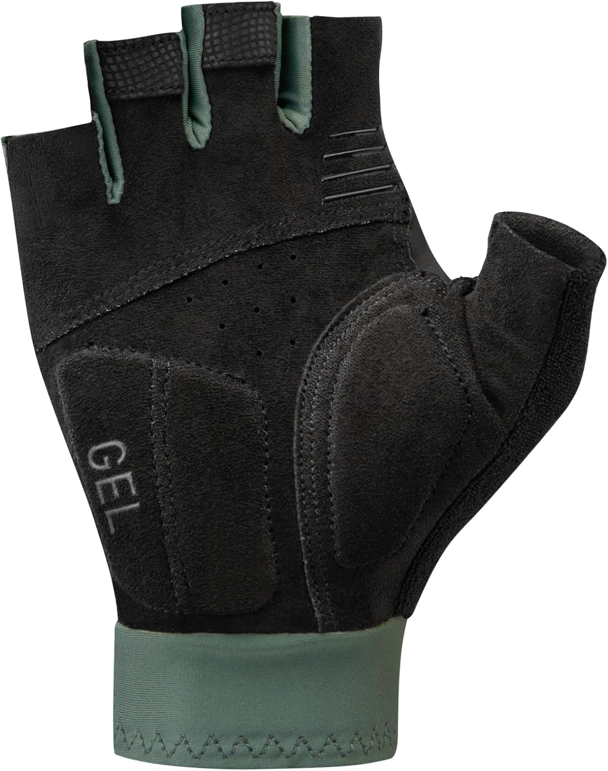 Shimano Clothing Functional Clothing Explorer Gel Gloves - Olive XL for Precise Use and Reliable Use