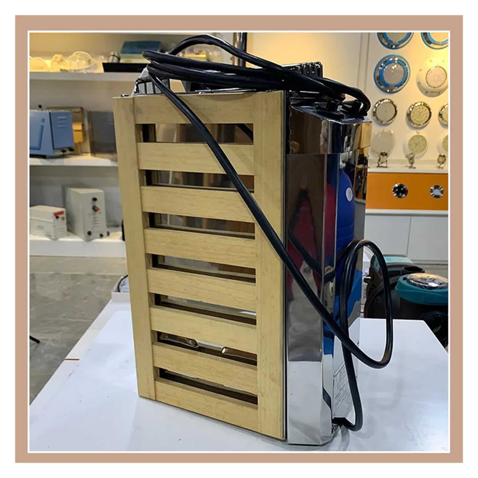 Chauffage De Sauna 3kw/3,6 Kw, Générateur Vapeur, Usage Domestique, Four, Équipement Sec, Contrôle Interne, Poêle Externe DéTente à La Maison(External control-01)
