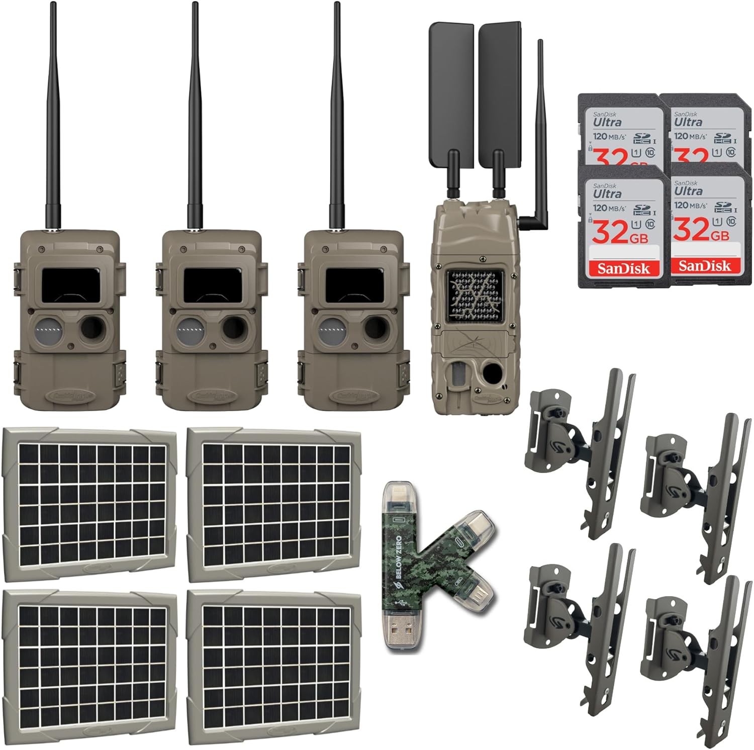 Cuddeback CuddeLink Cellular Trail Camera Verizon Bundle