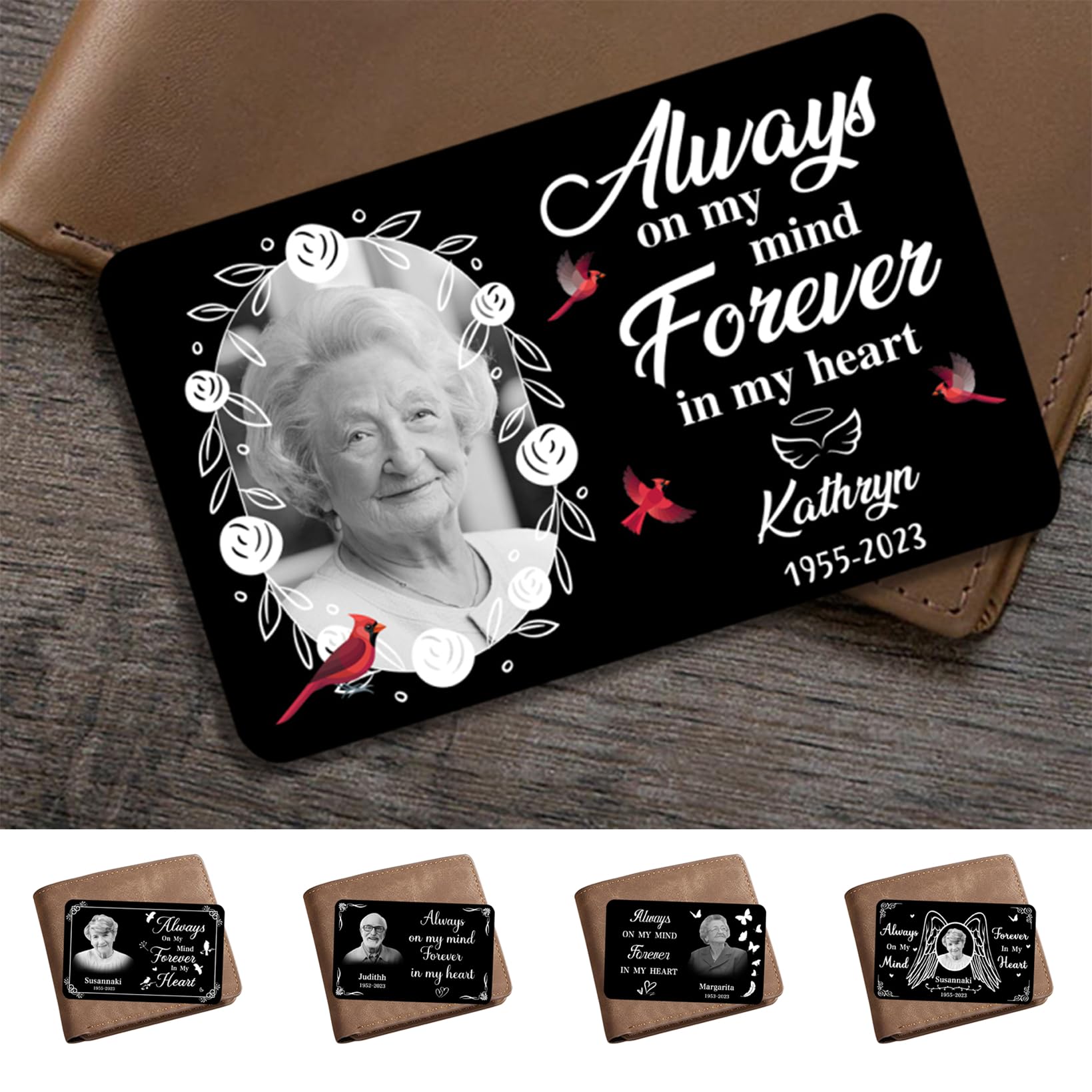 Portafogli Personalizzate Con Foto E Lettere - Foto 8