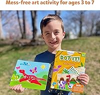 Vista 7 de Skillmatics Actividad artística Dot It - Dinosaurios, calcomanías para niños, kits de manualidades, actividades de bricolaje, regalos para edades