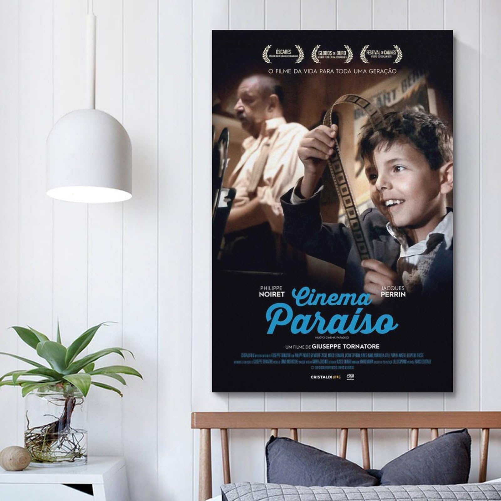Affiche Cinéma Paradiso Sur Toile - Décoration Murale Vintage 20x30 Cm, Sans Cadre, Pour Salon Ou Chambre - 3