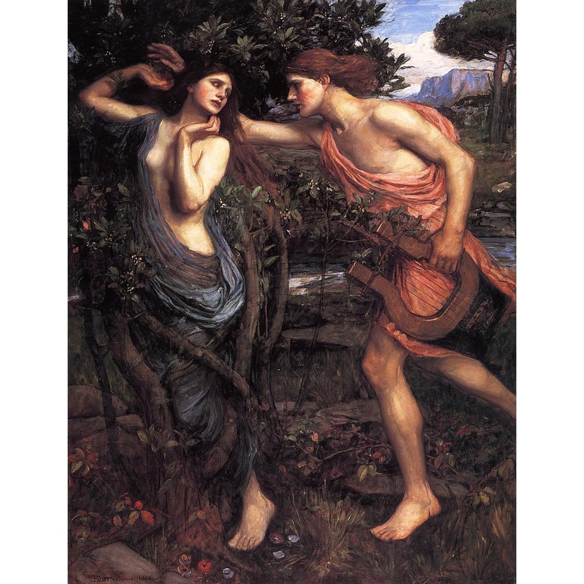 Impression Apollo et Daphne Waterhouse pour sublimer votre chambre - 2