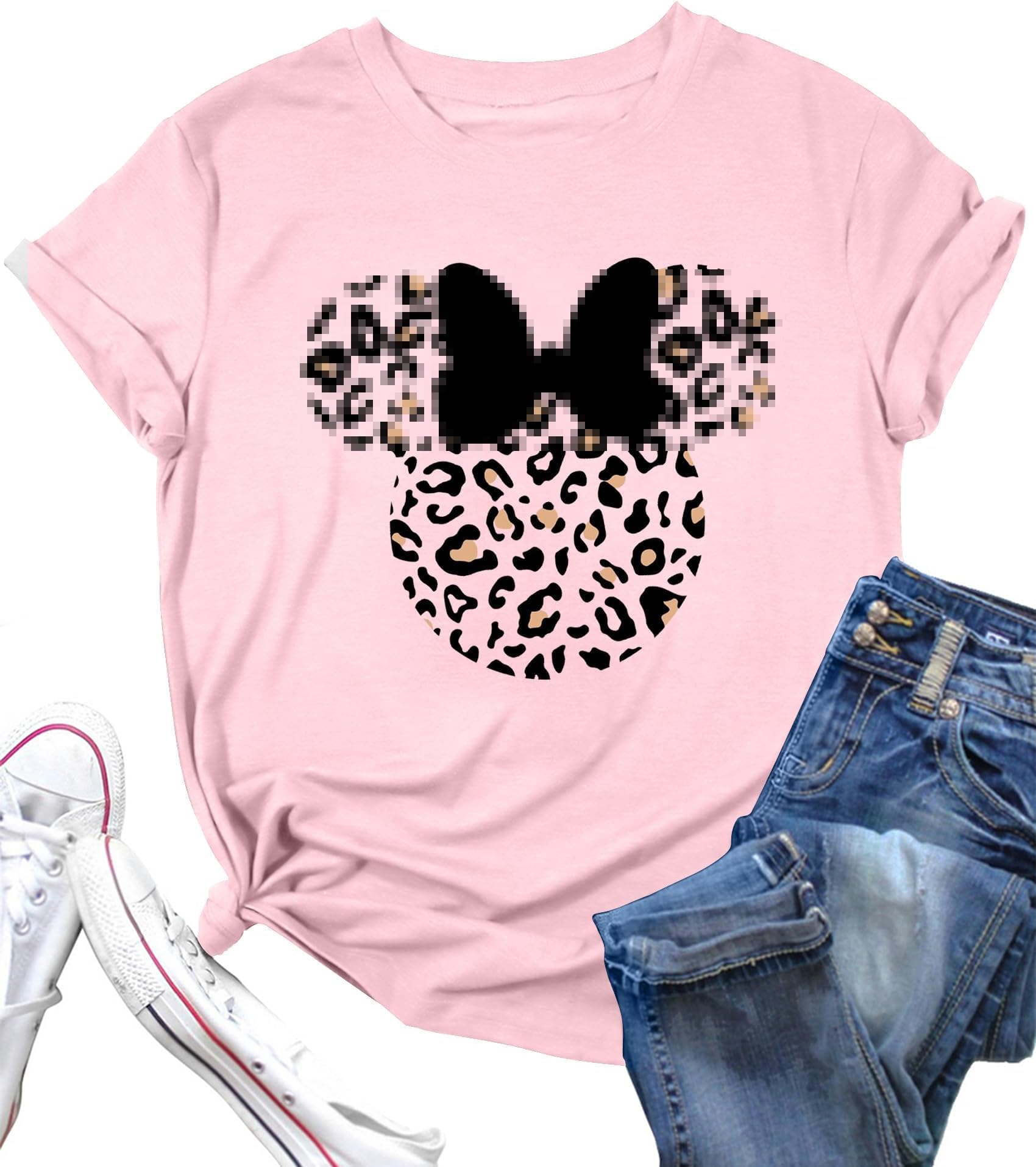 Magical Shirts Women Girls Family Vacation Matching Shirt Magic Kingdom T-Shirt Mommy and Me Trip Short Sleeve Tops