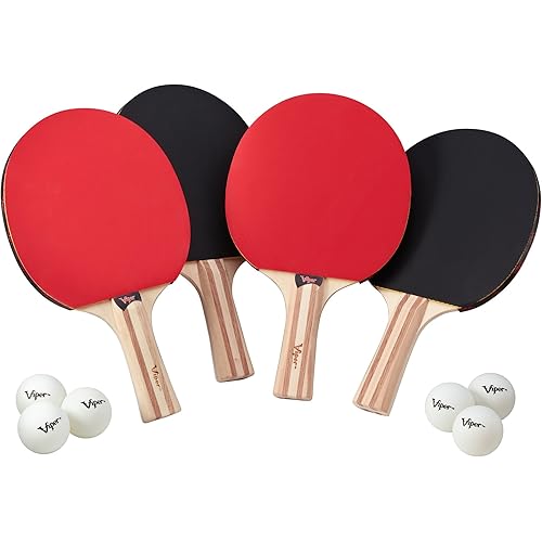 Viper Table Tennis Accessory Set (Rackets/Paddles and Balls)