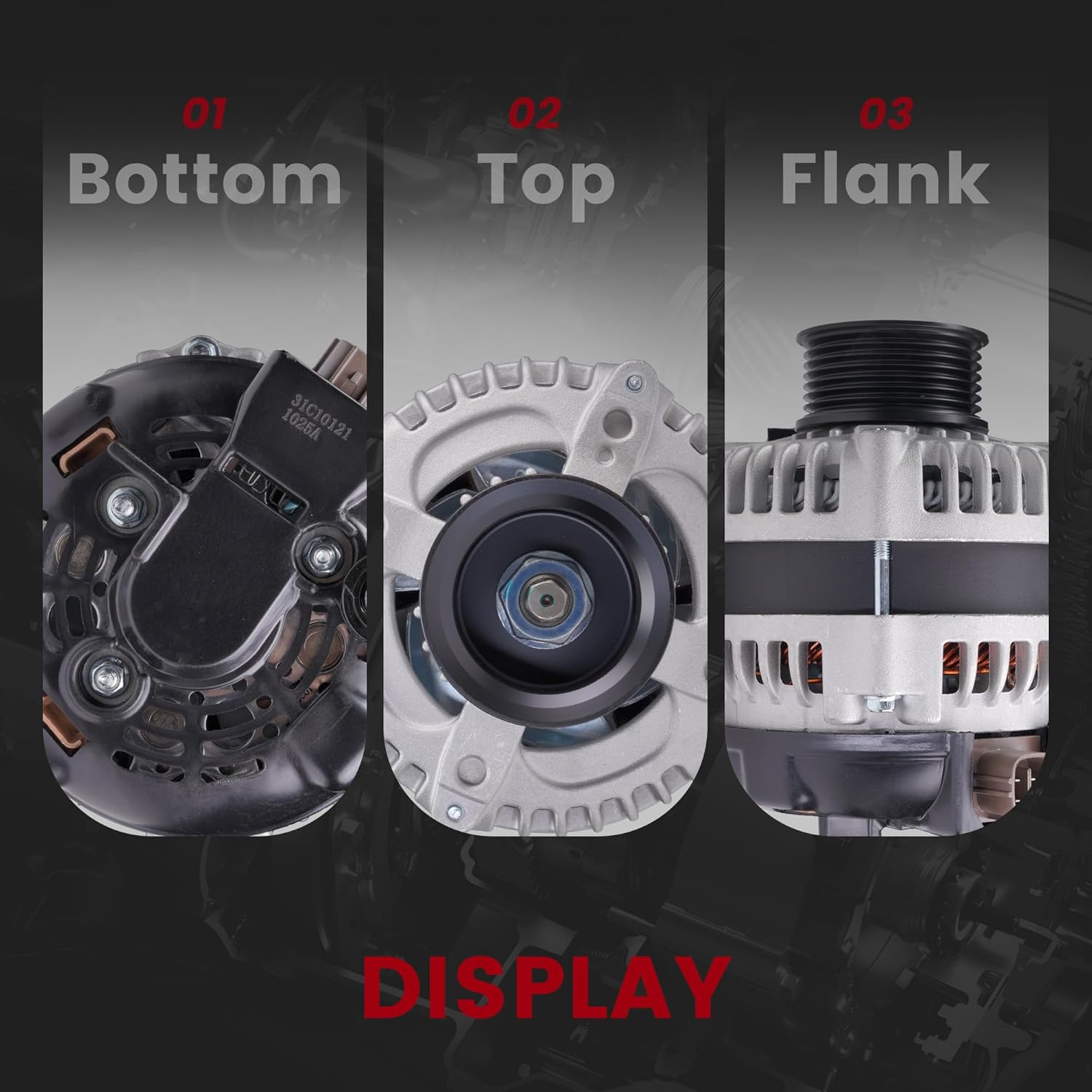 Alternator for-Honda Accord 2003-2007,Civic 2006-2010,CR-V 2007-2009,Element 2003-2009,For-Acura CSX 2006-2008,TSX 2004-2008,OE31100-RAA-A01,31100-RTA-003,31100-RTA-033